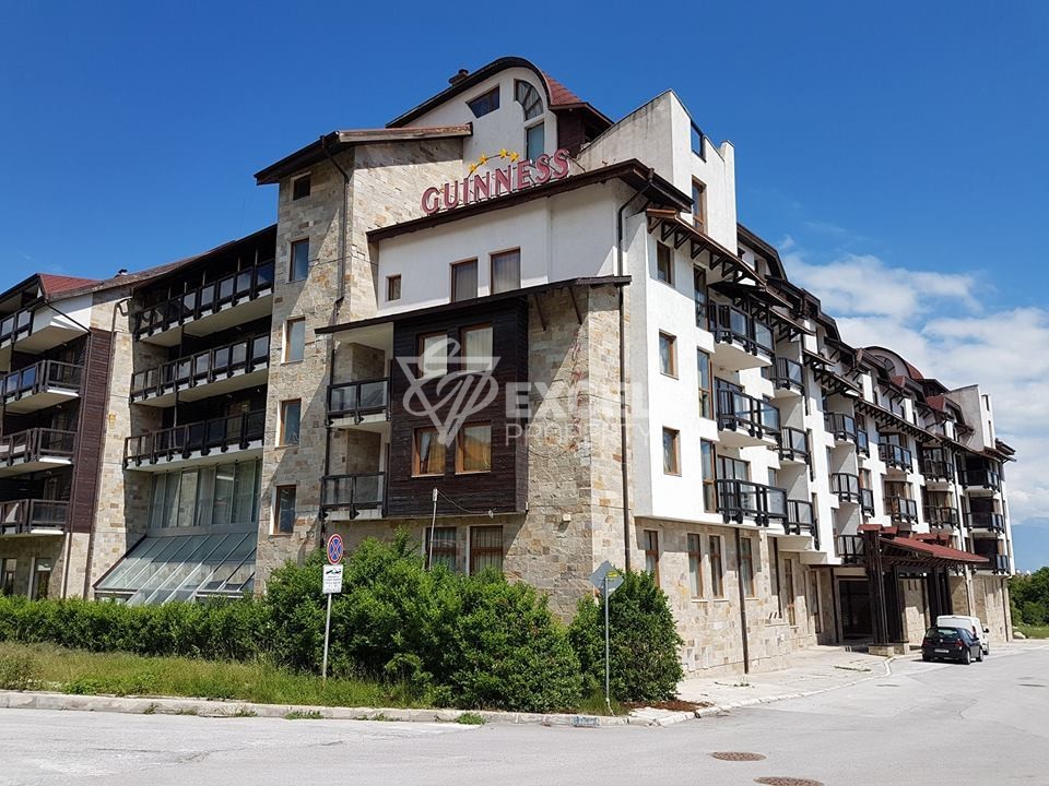 MPM Guinness Hotel: трехкомнатная квартира (мезонет) на продажу рядом с подъемником Банско