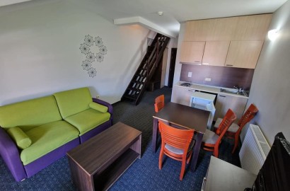 MPM Guinness Hotel: трехкомнатная квартира (мезонет) на продажу рядом с подъемником Банско