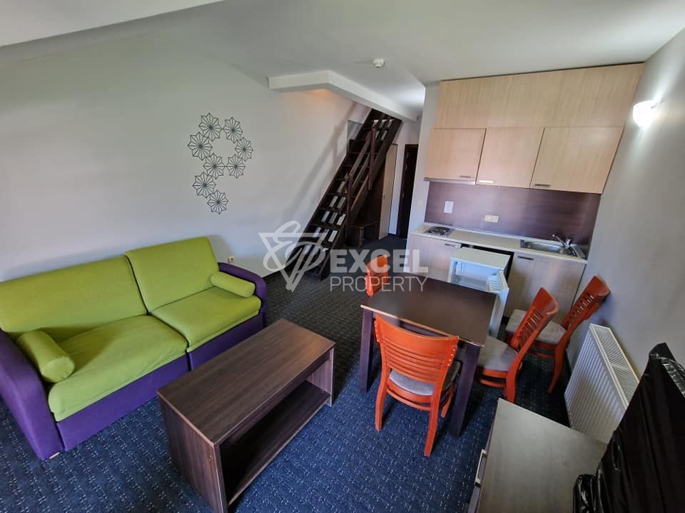 MPM Guinness Hotel: трехкомнатная квартира (мезонет) на продажу рядом с подъемником Банско