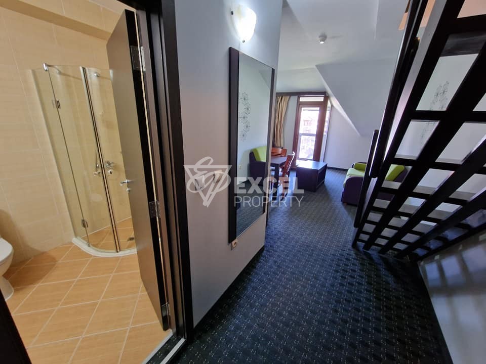 MPM Guinness Hotel: трехкомнатная квартира (мезонет) на продажу рядом с подъемником Банско