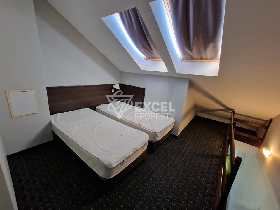 MPM Guinness Hotel: трехкомнатная квартира (мезонет) на продажу рядом с подъемником Банско