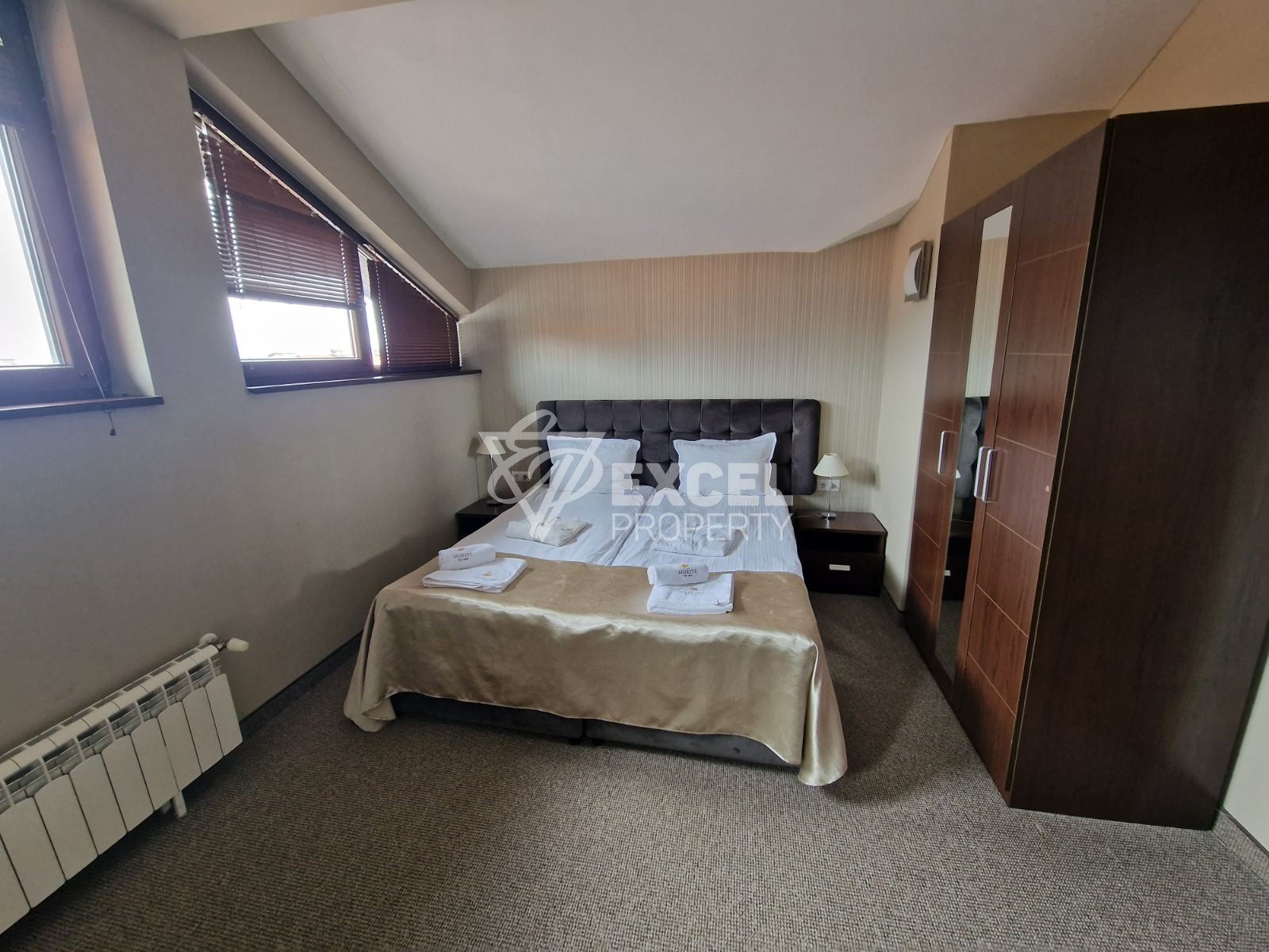 Современная трехкомнатная квартира в круглогодичном комплексе Park Hotel Murite