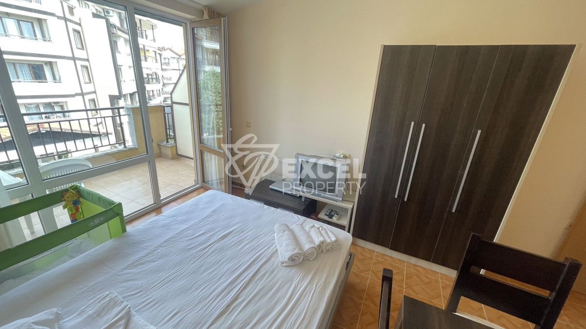 Меблированная студия на продажу в Святом Власе с частичным видом на море