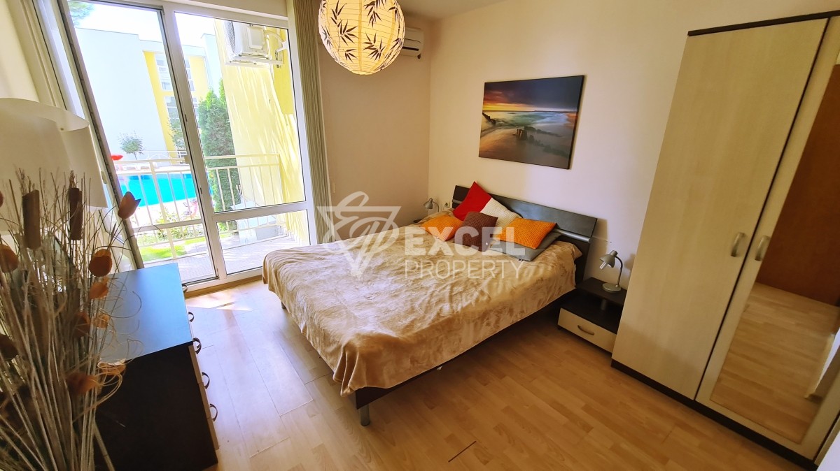 Меблированная квартира с одной спальней в Краун Форт с видом на бассейн