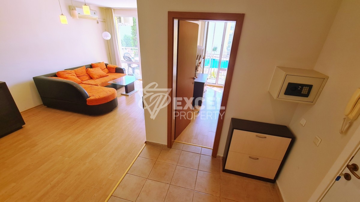 Меблированная квартира с одной спальней в Краун Форт с видом на бассейн