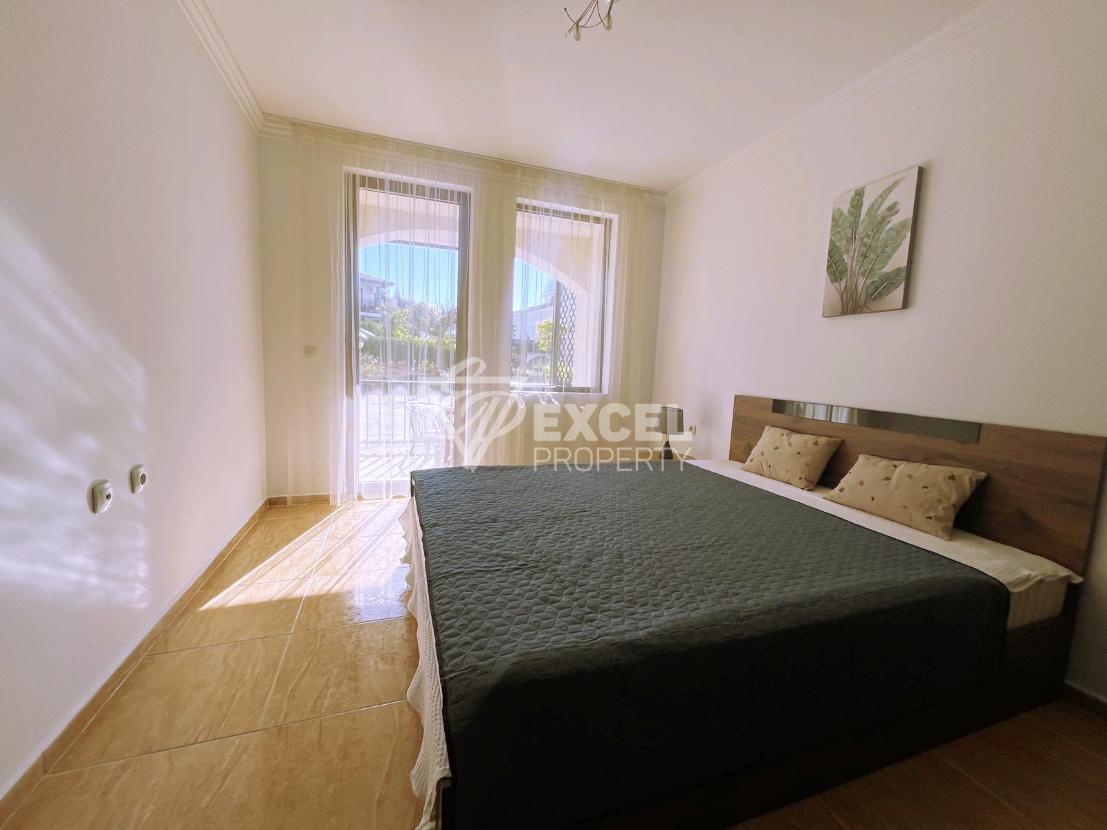 Просторная трёхкомнатная квартира в комплексе «Камбани 3», Святой Влас