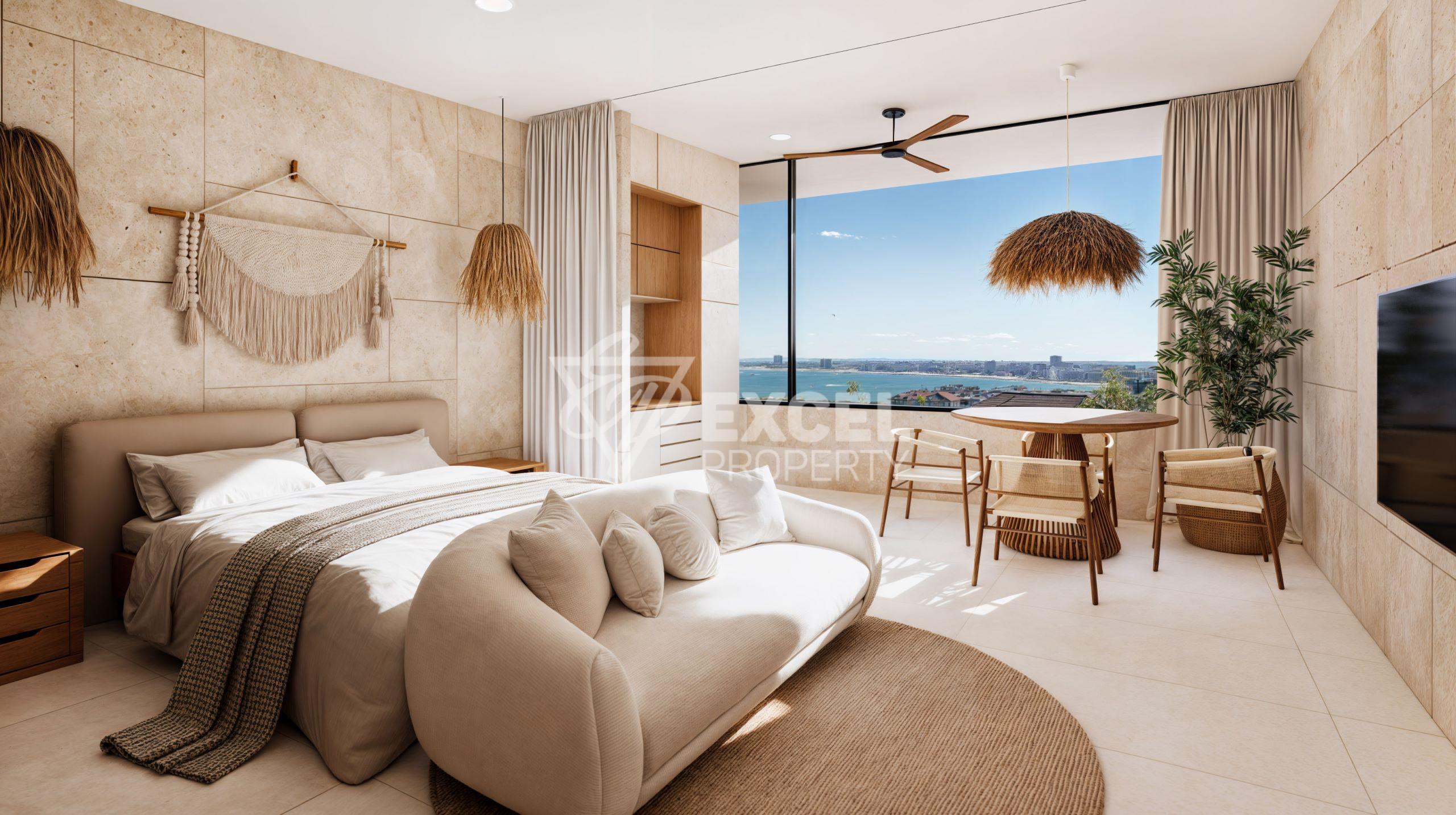 Комплекс Лоджия, Светиой Влас - двухкомнатнаия квартира с видом на море