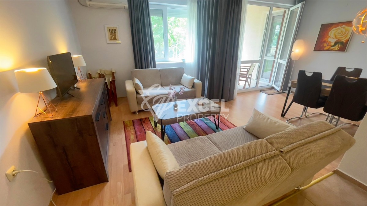 Несебр Форт Нокс - красивая двухкомнатная квартира на партерном этаже