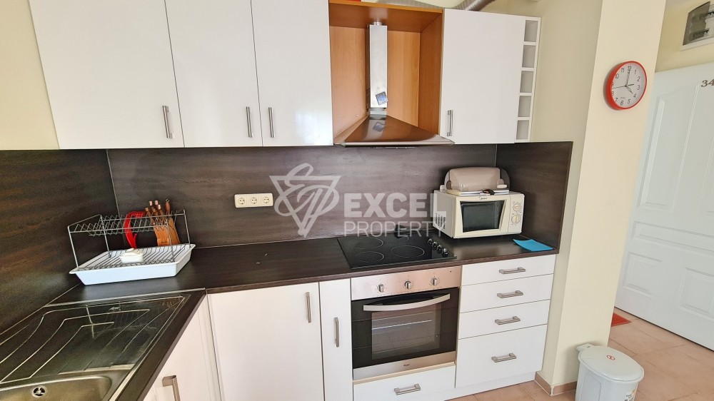 Меблированная, двухкомнатная квартира Несебр Форт Нокс, Солнечном Берегу