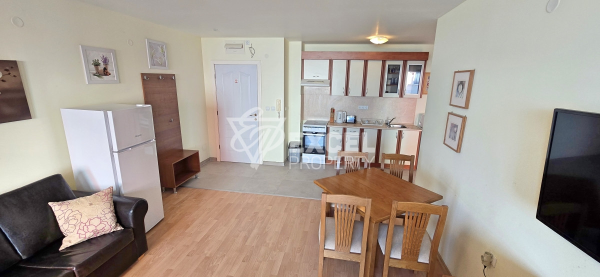 Квартира с видом на море в комплексе Гранд Резорт Панорама Форт, Святой Влас. Первая линия