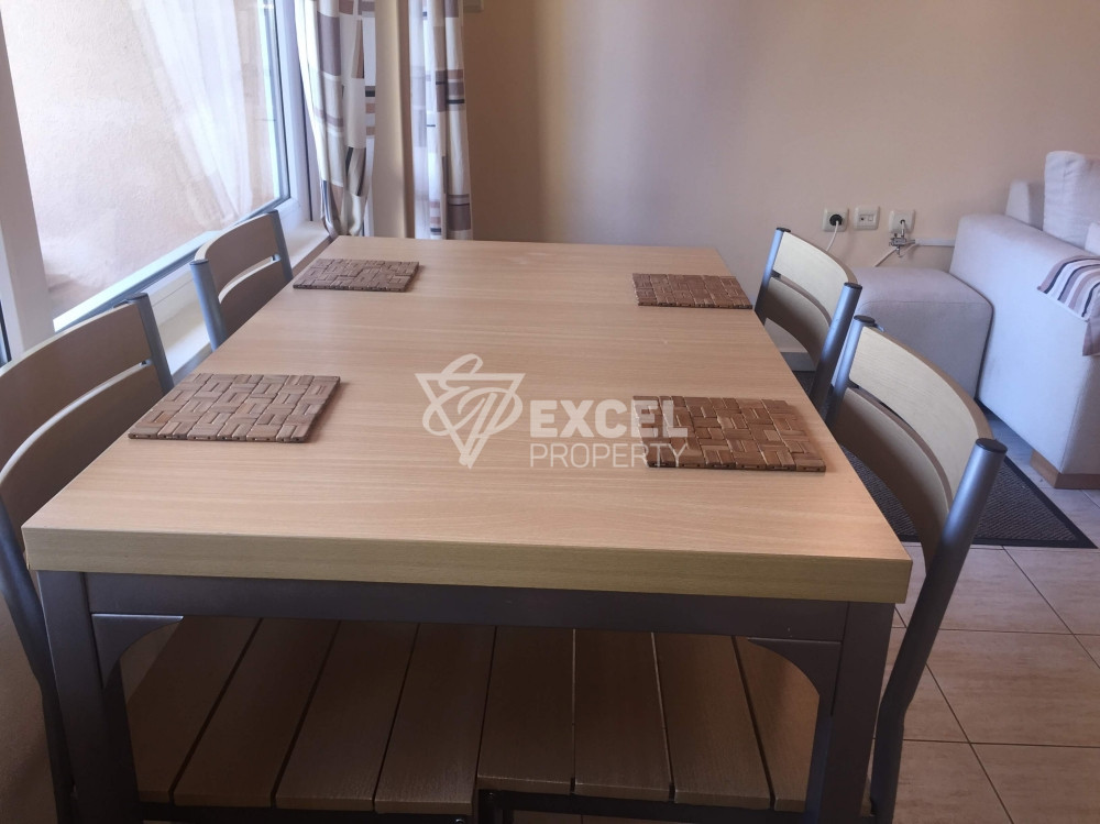 Меблированная трехкомнатная квартира на Солнечном Берегу в комплексе Поло Резорт.