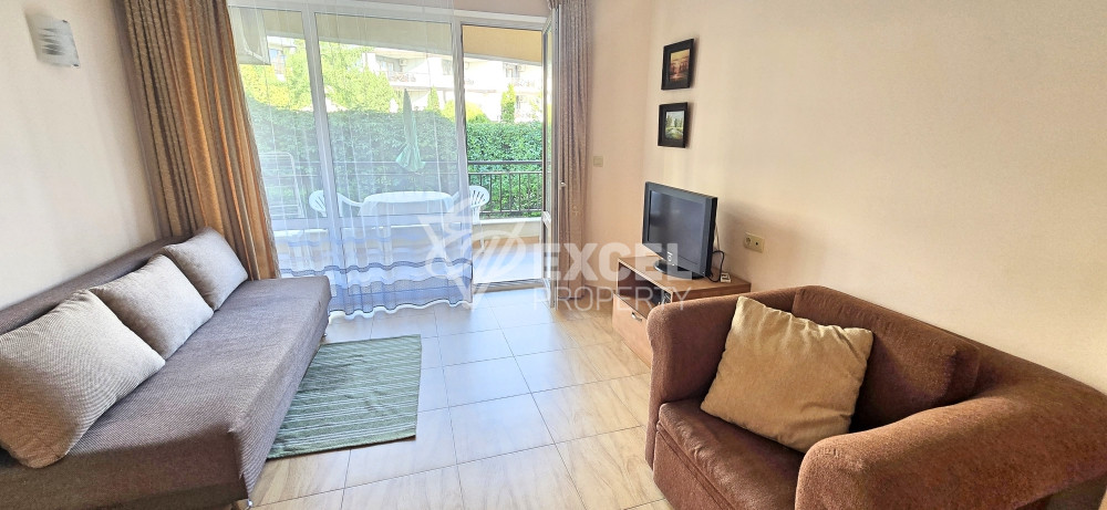 Прекрасная двухкомнатная квартира в 150 м от пляжа в Святом Власе