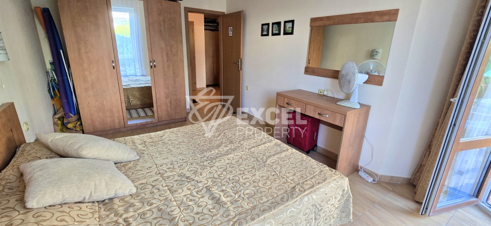 Прекрасная двухкомнатная квартира в 150 м от пляжа в Святом Власе