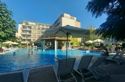 Квартира с одной спальней в комплексе Даун Парк с видом на бассейн