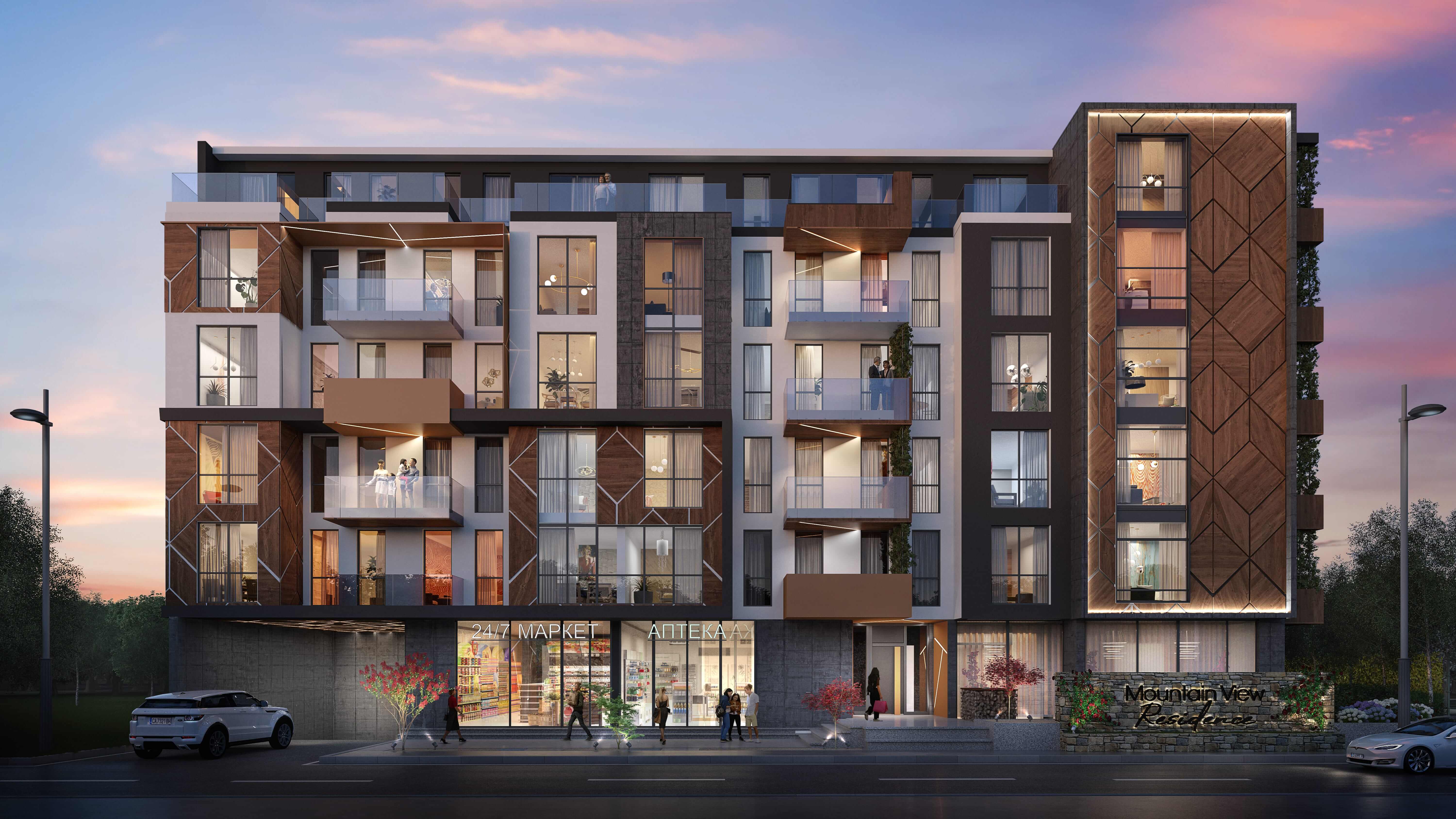 Mountain View Residence - квартиры на продажу в районе Малинова Долина, София