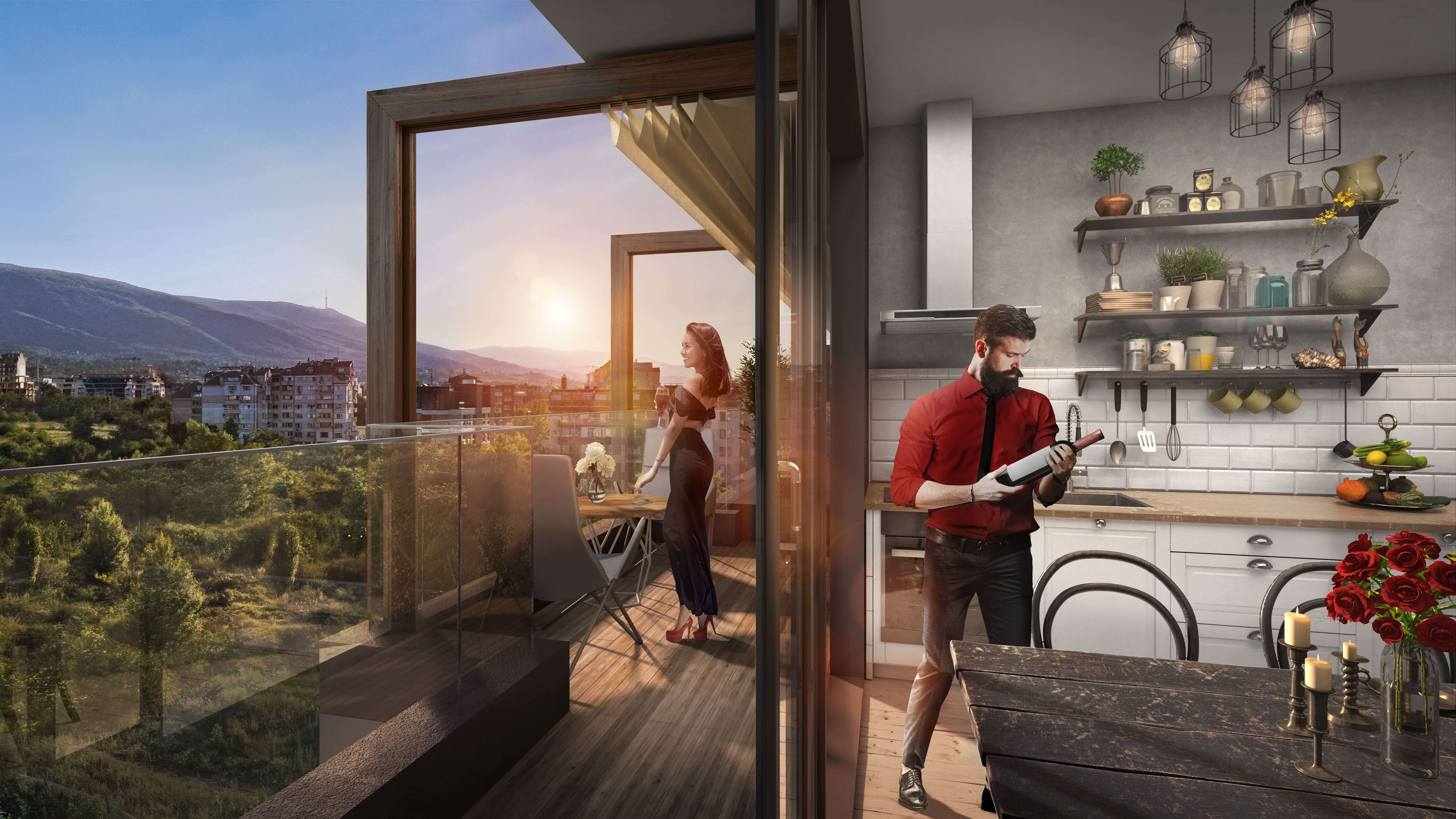 Mountain View Residence - квартиры на продажу в районе Малинова Долина, София