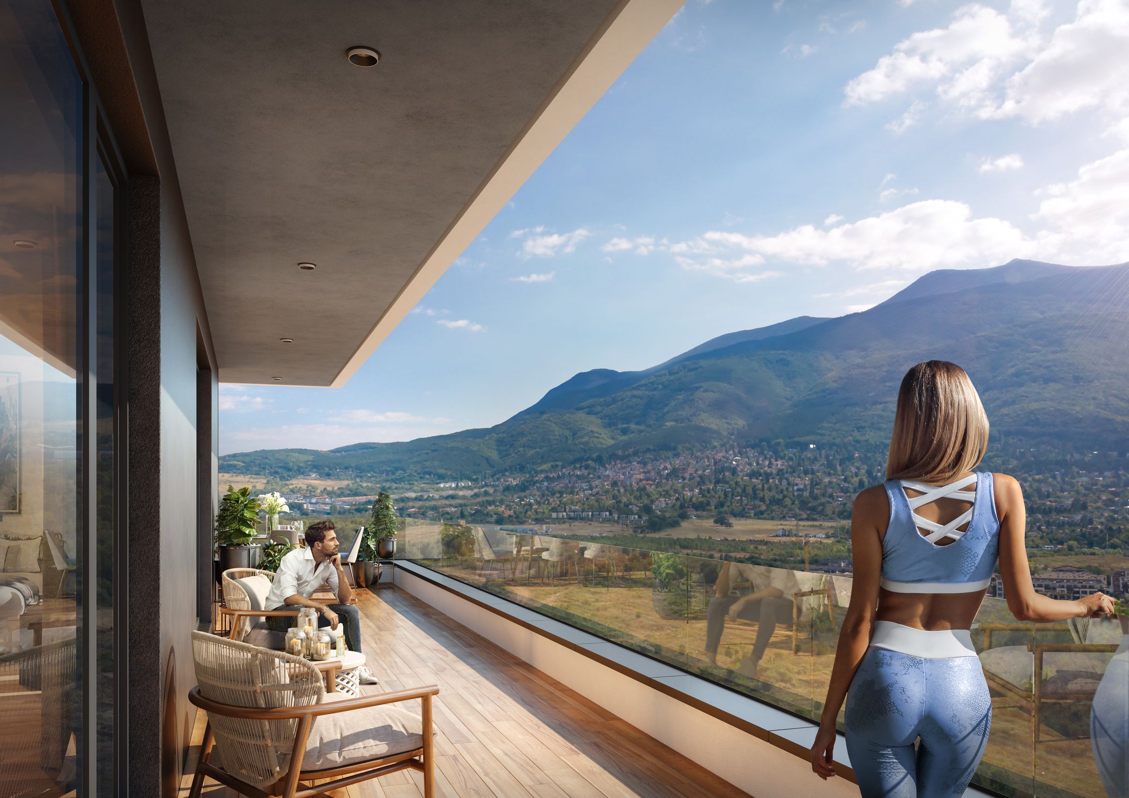 Mountain View Residence 2 - квартиры на продажу в районе Малинова Долина, София